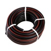 Шланг ТЭП 3-слойный армированный "Garnet Color" 3/4" (18х24мм), 25м, черный с красной полосой