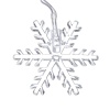 Гирлянда эл. "Арктическая снежинка" 2м, 10 LED ламп, шампань (381-236)