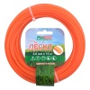 Леска для триммера нейлоновая d3мм (15м) (круглая)